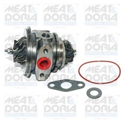 Core assembly, turbocharger